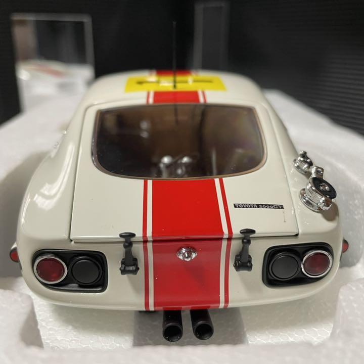 ミニカー TOYOTA 2000GT 24HRS FUJI 1967 (1/18) 1/18 Toyota 2000GT 24 HRS FUJI 1967 #2 AUTOart 86716 Diecast