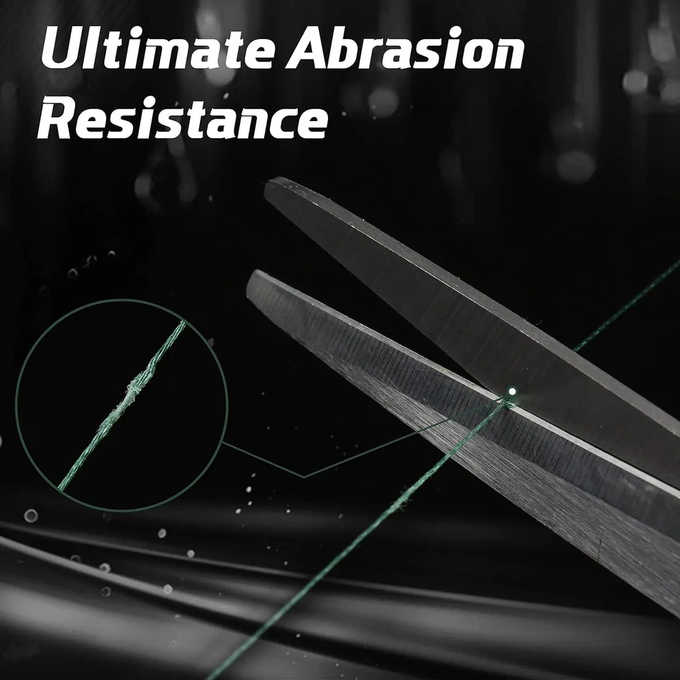 Línea de pesca de alta fuerza 5000M 1000M 8 trenzado multifilamento PE 14-88LB Foto 4 de 4