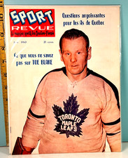 🔥 Jun. 1960 Sport Revue French-Canadian Hockey Magazine HIGH GRADE!🔥