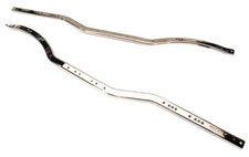 Stainless Steel Replacement Chassis Rail Set (2) for Axial SCX-10 Rock Crawler