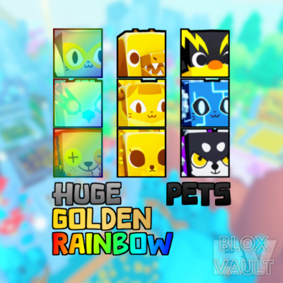 Pet Simulator 99 Huge Pets | PS99 Golden   Rainbow Huges | Pet Sim Cheap & Fast