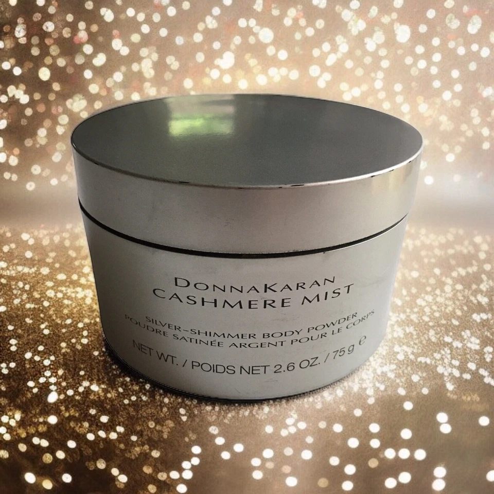 Donna Karan кашемировый туман серебро отлива тела порошок - 75 г/2,6 унц Бесплатная доставка! - Изображение 3 из 4