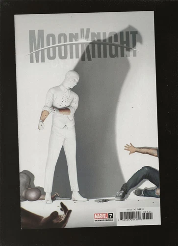 MOON  KNIGHT #7 RAHZZAH VARIANT COVER MARVEL 1ST PRINTING 