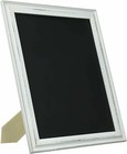 2 David Tutera Chalkboard Frame White Wash 7.5 x 9.5 inches chalkboard surface.