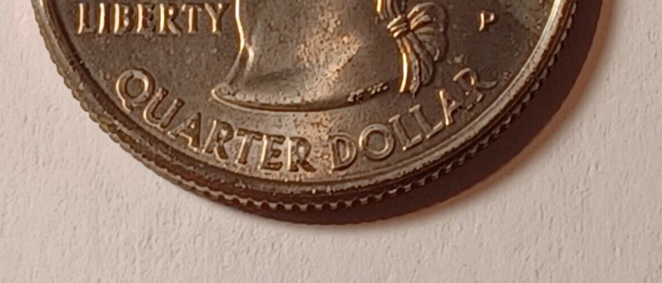 2000-P 25C Mass 50 States Quarter, Numerous Errors, BU Condition - Image 3 of 4