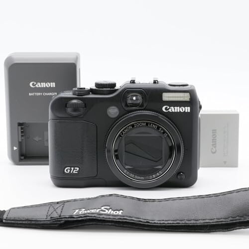 Canon Digital Camera Powershot G12 Psg12 1000 Million Pixels 5X  