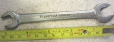 1956 Blue-Point Supreme S-1214 3/8"x7/16" Double Open End Wrench,tool Vintage