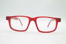 Vintage Chai AD 27 Red Square Glasses Frame Eyeglasses NOS