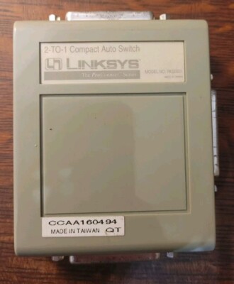 LINKSYS 2-To-1 COMPACT AUTO SWITCH PASU221