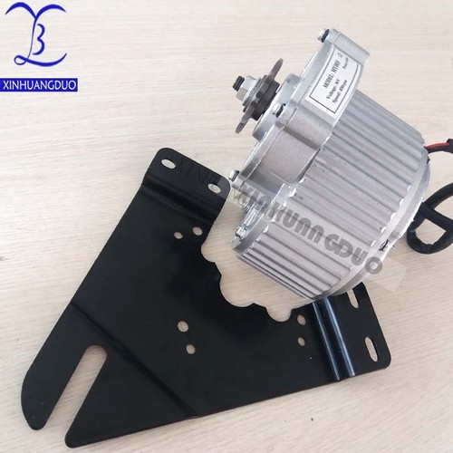 450w DC 36V gear brush motor, DC gear brushed motor, MY1018+Bracket - Picture 2 of 5