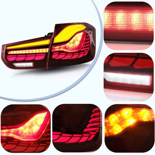VLAND LED Taillights W/Sequential For 2013-2018 BMW 3-Series F30 Rear Lamps L+R - Picture 3 of 15