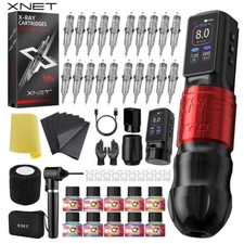 XNET Titan270 Kit penna per tatuaggi wireless 20 cartucce miste set completo