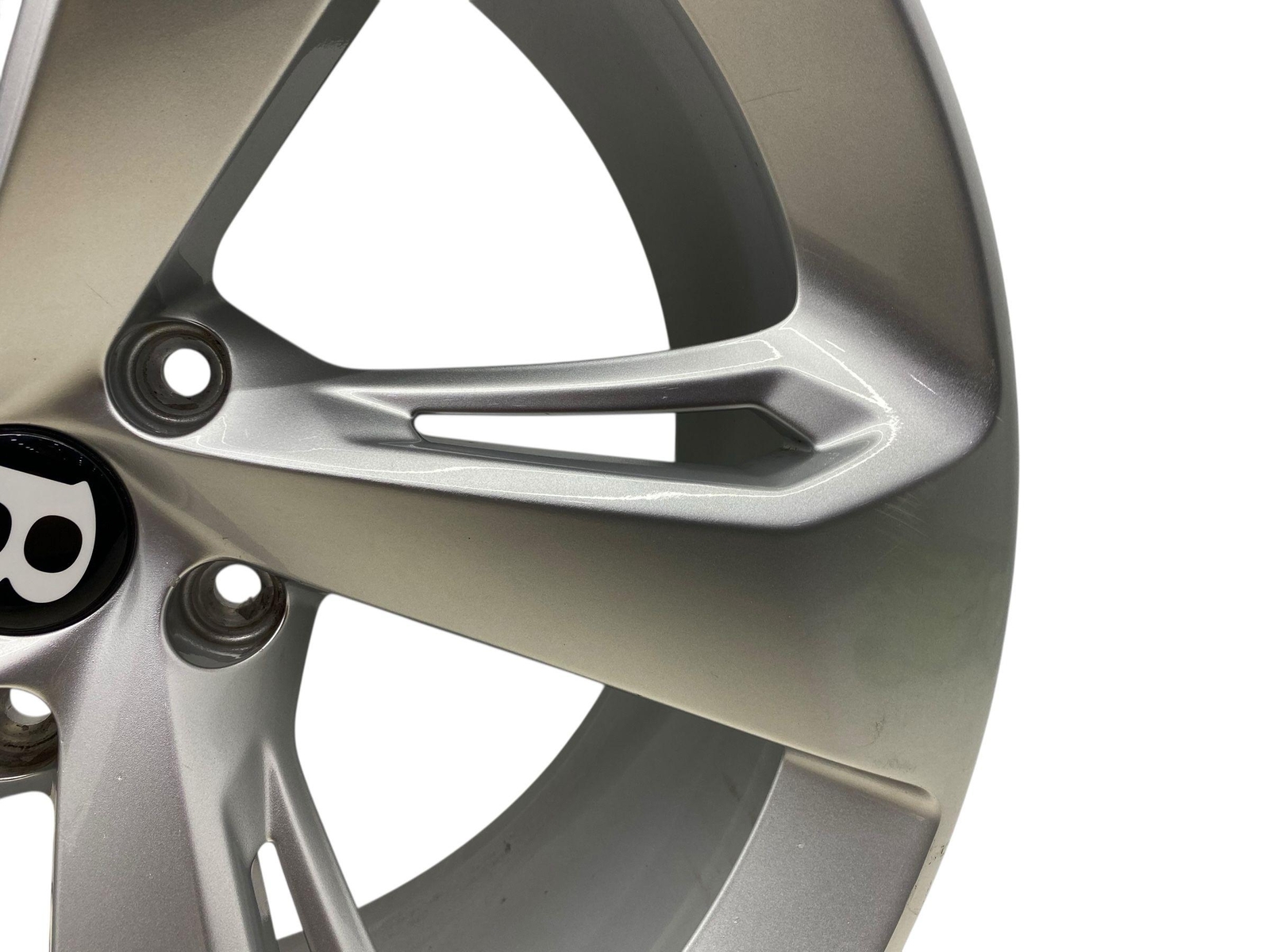 2016-2020 BENTLEY BENTAYGA OEM 22X10 5 SPOKE WHEEL RIM | SILVER *SCUFFS+SCRAPES*