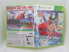Wipeout Create and Crash Xbox 360 - Disc like new!