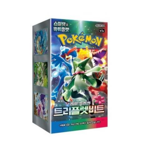 Pokemon Card Scarlet&Violet Triplet Beat Booster Box sv1a Korean Ver - Picture 4 of 4