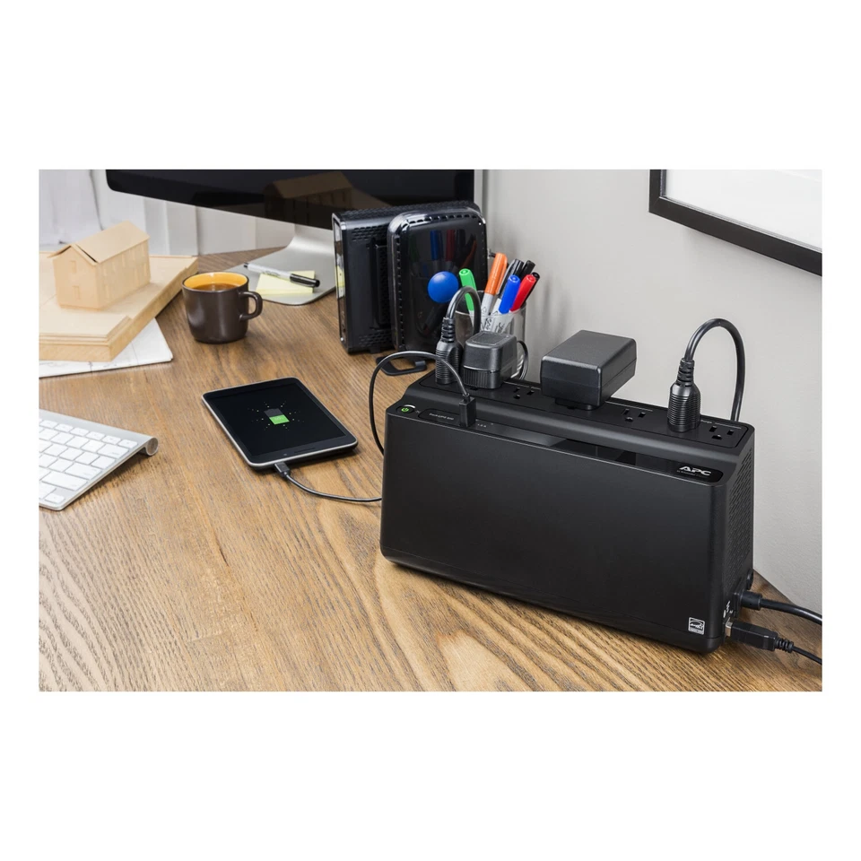 APC 600VA/330W 120V Back-UPS (BE600M1) - Image 3 of 4