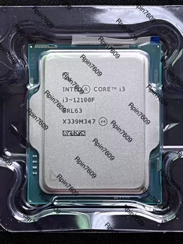 Intel Core i3-12100F LGA1700 3.30GHz 4C/8T 12MB 58W Desktop CPU Processor