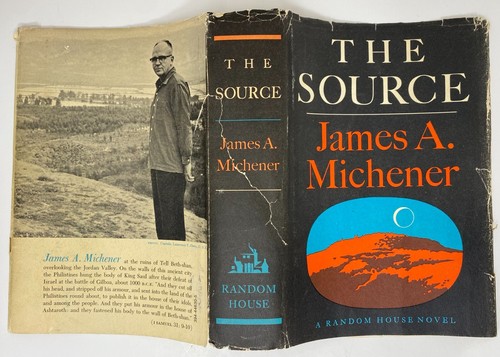 The Source **SIGNED** James A Michener 1965 HCDJ - 第 1/9 張圖片