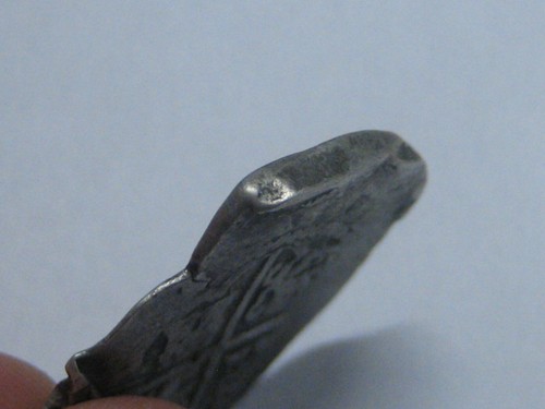 PHILIP III 2 REAL COB 1600s CURIOUS FORM SPANISH SILVER COLONIAL ERA COB ANTIQUE - Afbeelding 8 van 10
