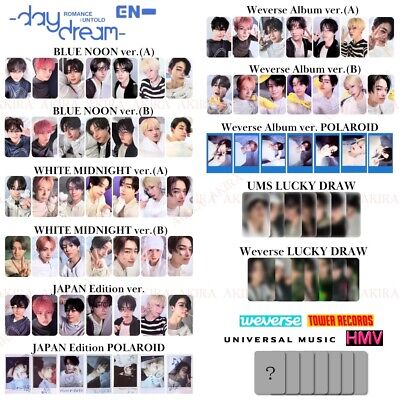 ENHYPEN Repackage ROMANCE: UNTOLD daydream ALBUM PHOTO CARD ENHYPEN Repackage ROMANCE: UNTOLD daydream ALBUM PHOTO CARD