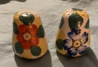VINTAGE Hand Painted Flowers Salt & Pepper Shakers Marked Japan. VERY RETRO! — photo 6