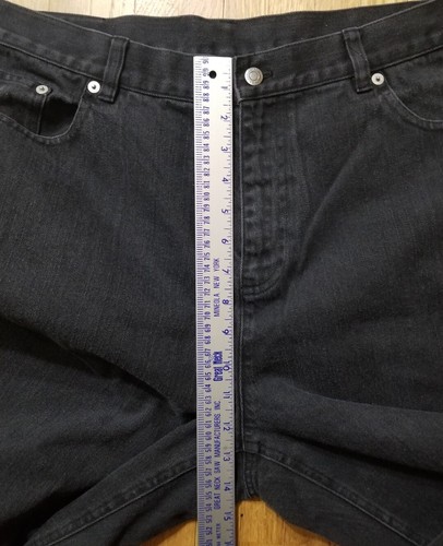 Ralph Lauren - Lauren Jeans Womens 18W Charcoal Denim Straight Leg Cotton - Picture 9 of 11
