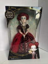 Red Queen Doll Alice Through the Looking Glass Costume Dress 