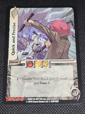 Quick & Precise UniVersus CCG DarkStalkers #107/144