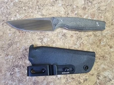 Boker Daily Knives AK4 - Green Micarta Handle / CPM-3V Steel / Drop Point Blade