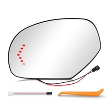 Left Driver Side Mirror with Turn Signal Power Heated Fits for Chevy