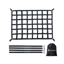 Surmountway Heavy Duty Cargo Net - 66" x 50", 1100LBS Capacity,... FAST USA SHIP