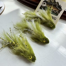 X3 Mini Agent Scully Trout Streamer Articulated Weighted Dumbbell Eyes 6-7cm 