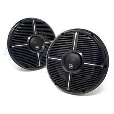Wet Sounds REVO CX-10 XW-B Black XW Grill 10" Marine LED Speakers