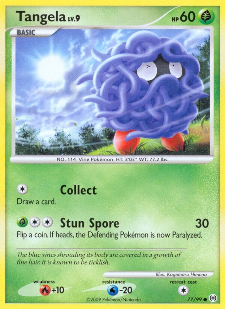 MP - Tangela (77) AR - 77/99 Arceus