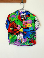 Jams World Aloha Style Camp Shirt - Women Size Small
