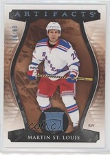 2023 Upper Deck Artifacts Legends Light Blue Steel 30/85 Martin St Louis HOF 2d8