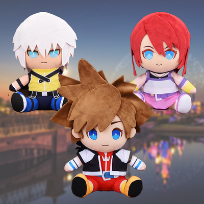 Kingdom Hearts Sora Kairi Riku Special Plush Doll SEGA Prize