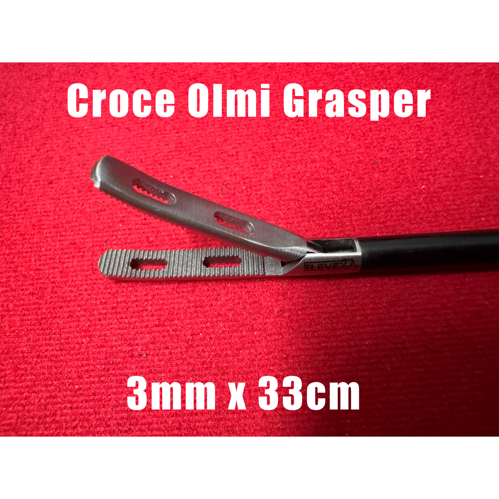 SURGINEXT® Laparoscopic Croce Olmi Grasper 3mm 33cm CROCE-OLMI Grasping Forceps