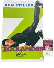 Ben Stiller signed 12x18 Poster Derek Zoolander JSA Authentication