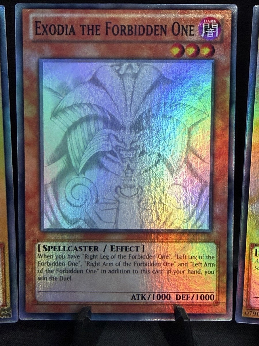 Yu-Gi-Oh! TCG Custom Exodia Ghost Rare Set | eBay
