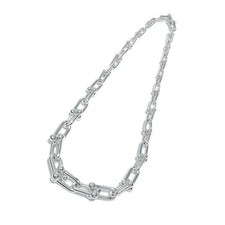 Tiffany  Co.  HardWear Graduated Link Necklace Sv925 Ag925 104.3g 334713