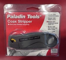 PALADIN TOOLS 1257 COAX CABLE STRIPPER  2 LEV...