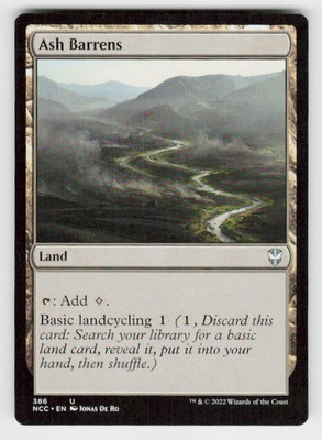 Commander: Streets of New Capenna #386 Ash Barrens