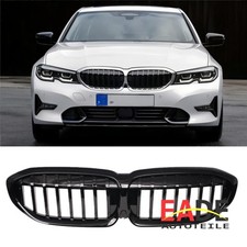 KÜHLERGRILL NIEREN GLANZ SCHWARZ EINZELSTEG FÜR BMW 3 G20 LIMO G21 TOURING 18-22
