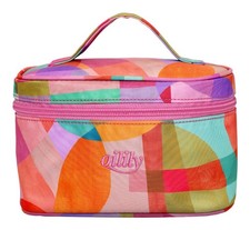 Oilily Cila Beauty Case Kosmetiktasche Prism Pink bunt rosa Neu