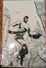 Absolute Martian Manhunter 6 Original Cover Art DC Comics