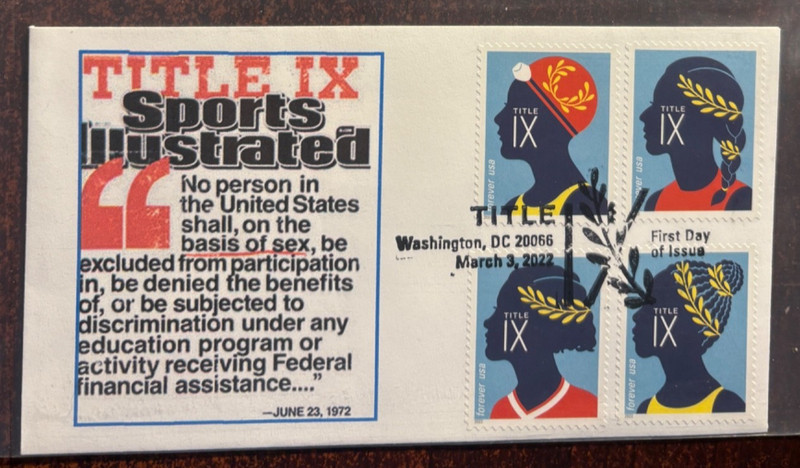 #5668-71 Title IX FDC with Sports Illustrated cachet