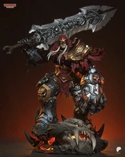 The Darksider War,  1/9, 22cm, 12k Resin 3D Print Figure Model Kit