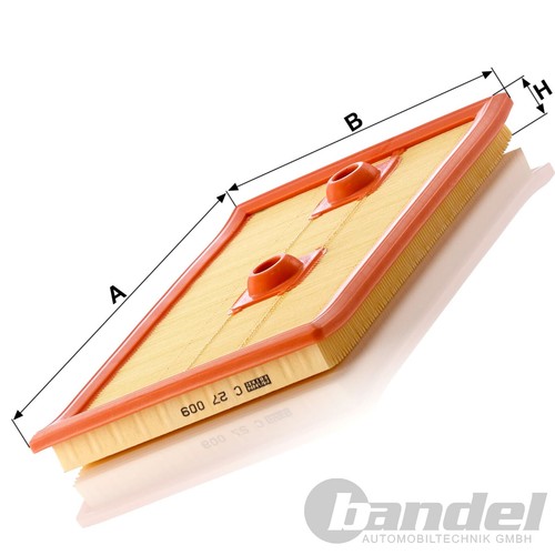 Mann Kit D'Inspection Convient pour 1.2/1.4 TSI VW Polo 6R Skoda Fabia 3 Audi, - Photo 8/12