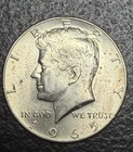 1965 Kennedy Silver Half Dollar Clean